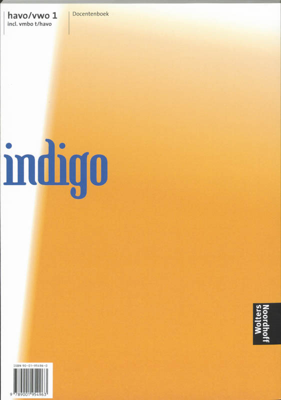 Achterkant van Docentenboek