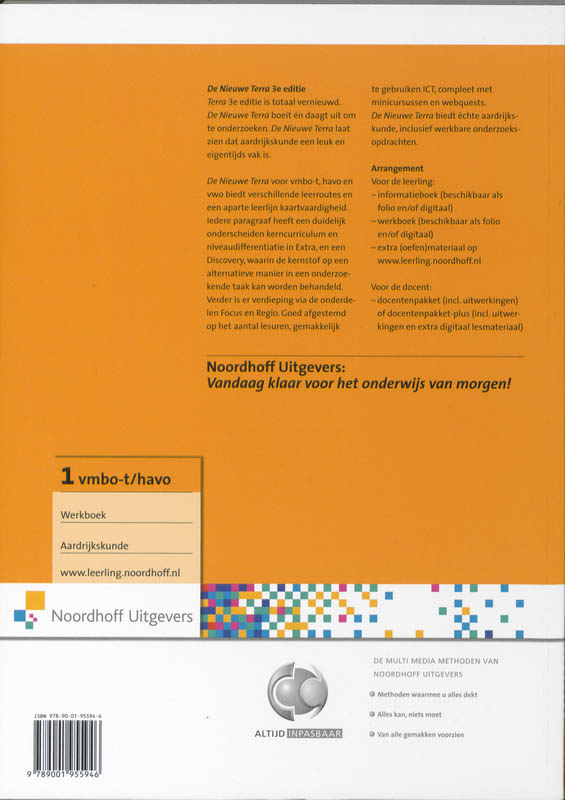 Achterkant van Werkboek