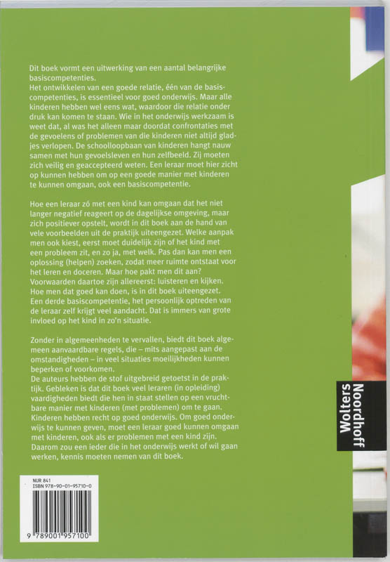 Achterkant van Hoe ga je om met kinderen op school?