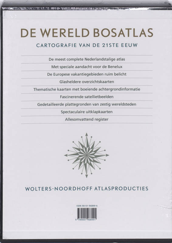 Achterkant van De Wereld Bosatlas