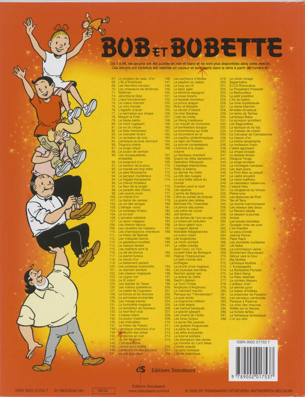 Achterkant van Les joyeuses sorcieres
