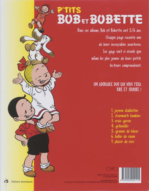 Achterkant van Plaisir de rire