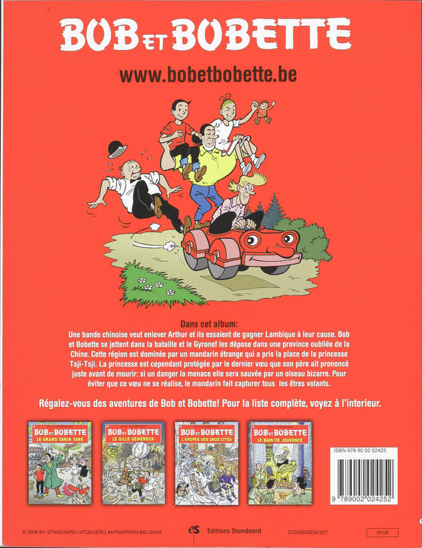 Achterkant van L'oiseau Blanc