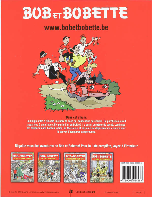 Achterkant van Le Coco Comique