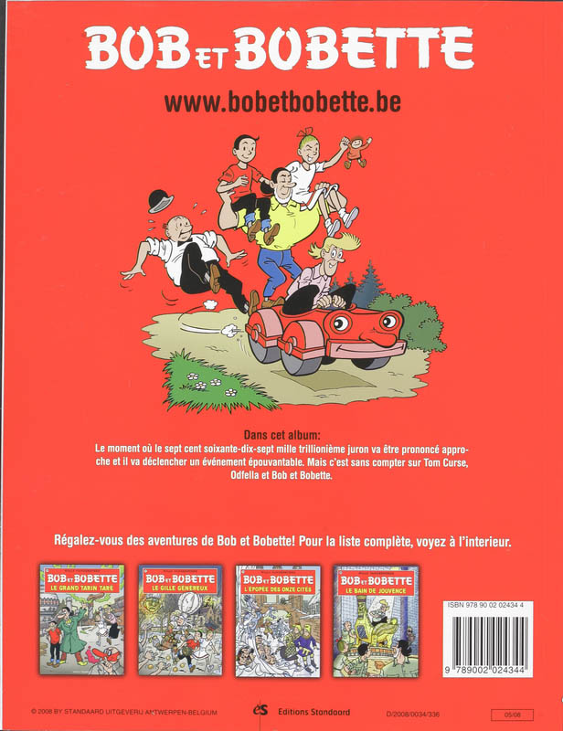 Achterkant van Le Dernier Juron