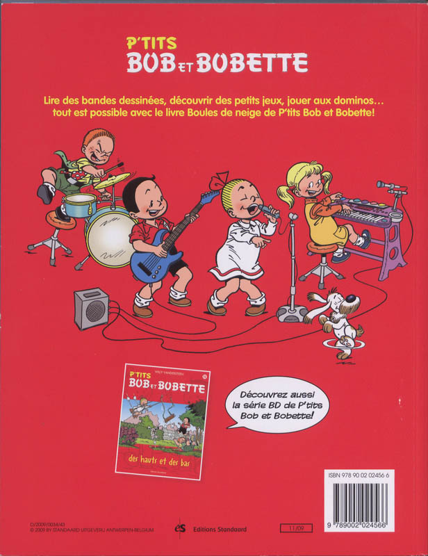 Achterkant van Boules de neige