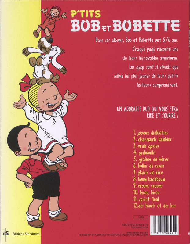 Achterkant van Des hauts et des bas