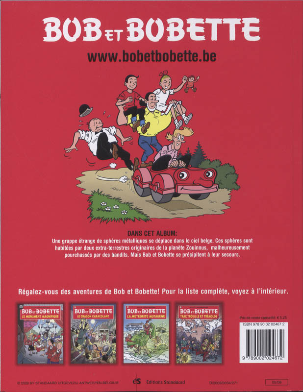 Achterkant van Les rayons zouin