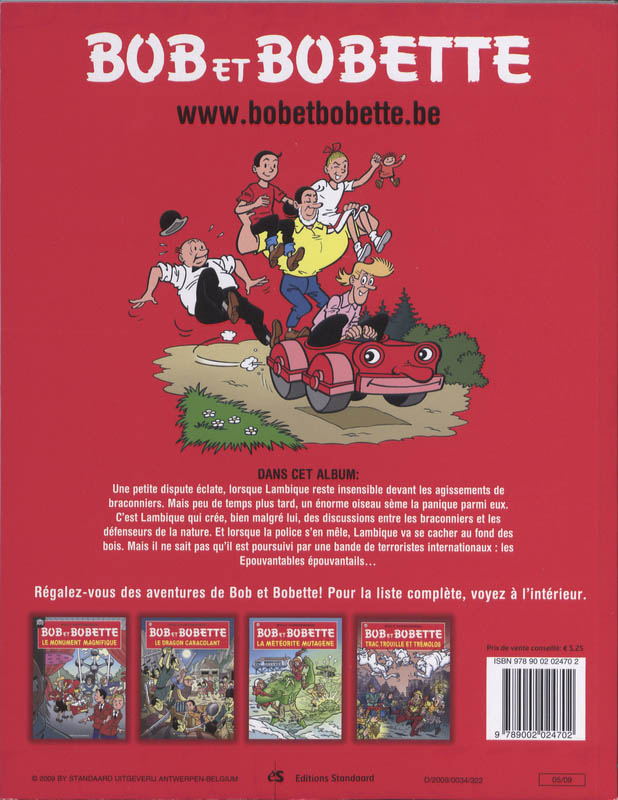 Achterkant van Le pierrot furieux