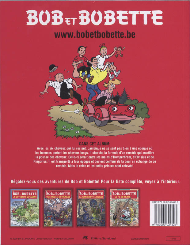 Achterkant van Les ciseaux magiques