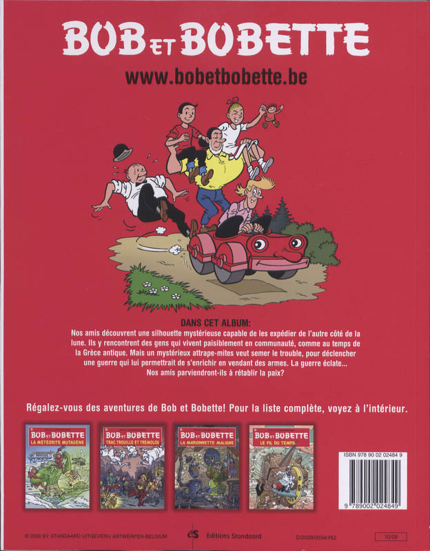 Achterkant van L'attrape-mites