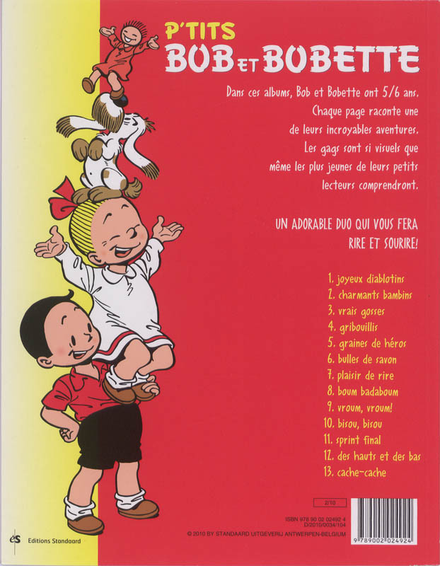 Achterkant van Cache-cache