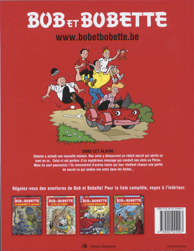 Achterkant van Le tumi timide
