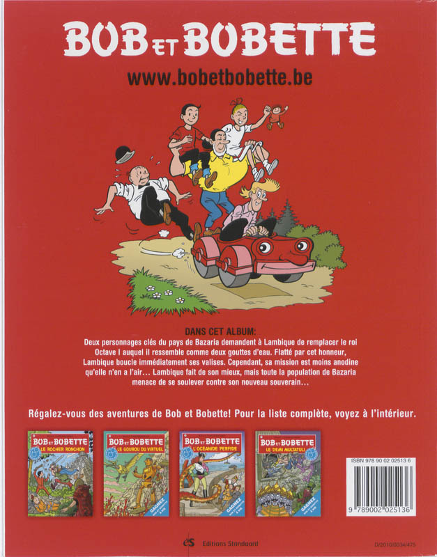 Achterkant van Le semeur de joujoux