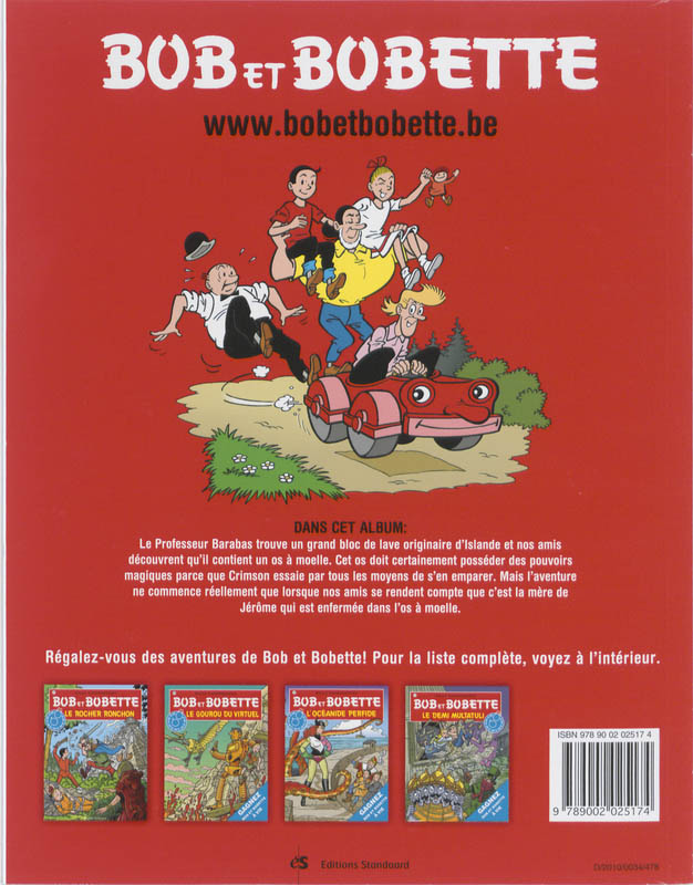 Achterkant van Le mol os a moelle