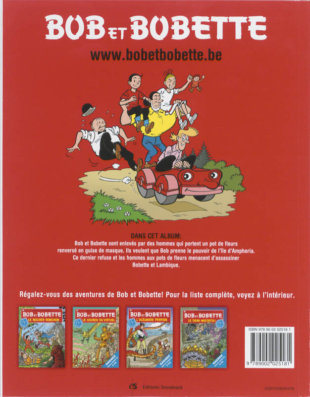 Achterkant van Le pot aux roses