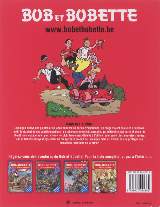 Achterkant van Le tubercule turbulent