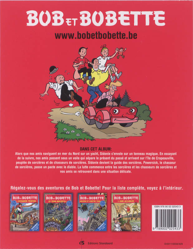 Achterkant van Les joyeuses sorcieres