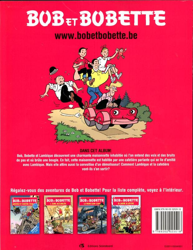 Achterkant van L'aimable Cafetiere
