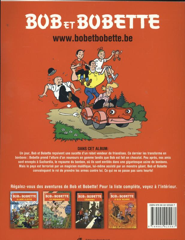 Achterkant van Les Cinglés de sucre
