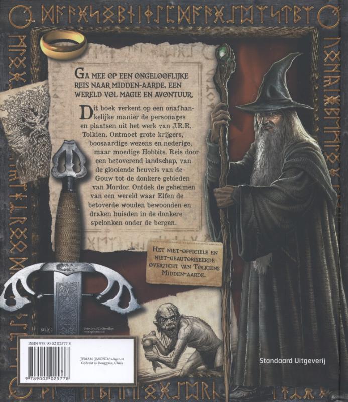Achterkant van De wereld van Tolkien