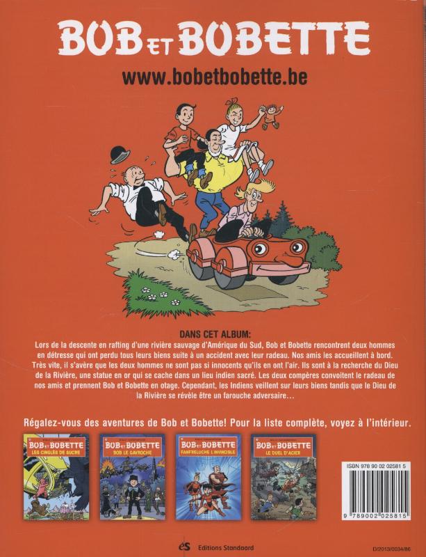 Achterkant van La riviere volante