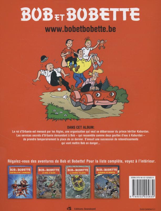 Achterkant van Le chevalier royal