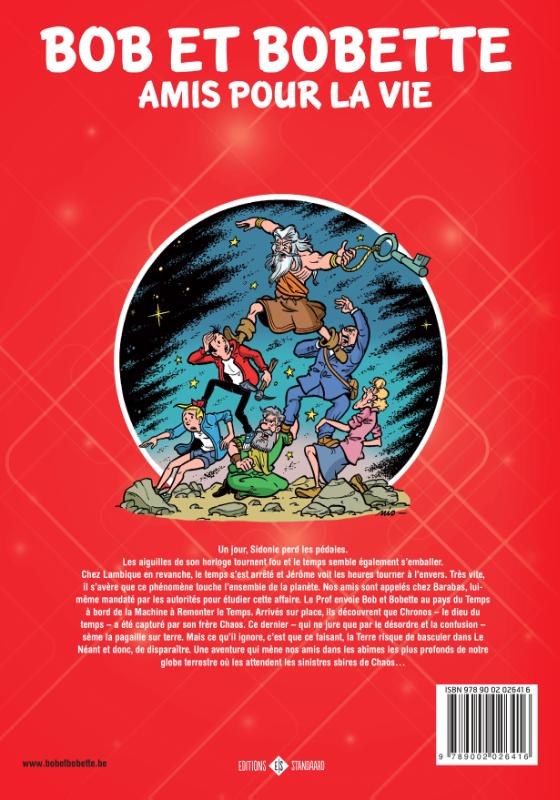 Achterkant van Chronos et chaos