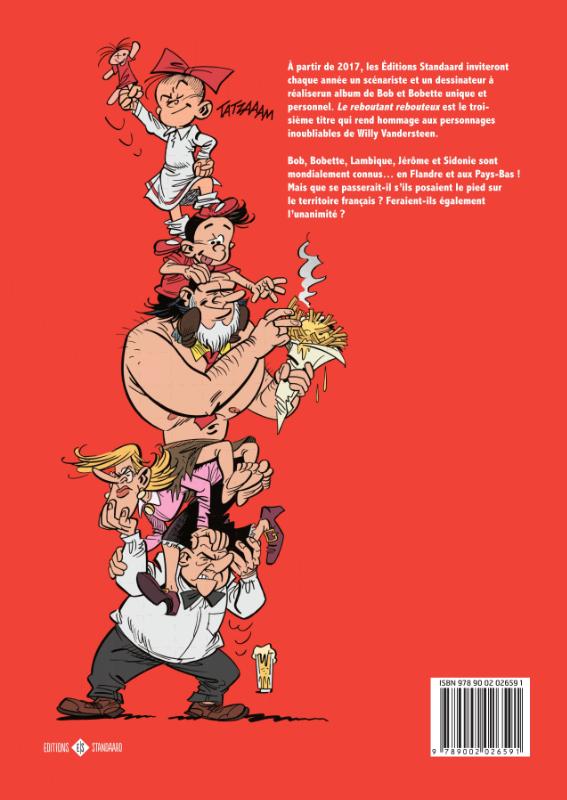 Achterkant van Le Reboutant Rebouteux