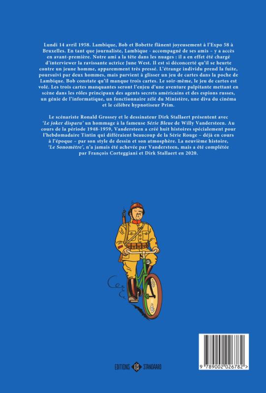 Achterkant van Le joker disparu
