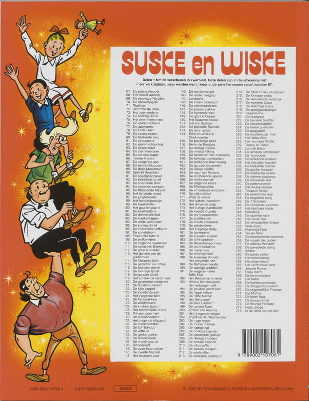Achterkant van De speelgoedzaaier
