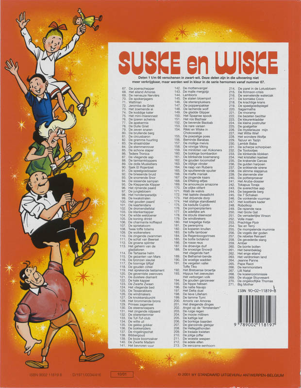 Achterkant van Het Sprekende testament