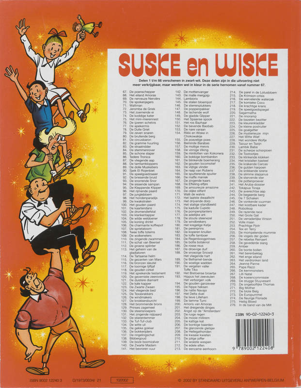 Achterkant van Het bevroren vuur