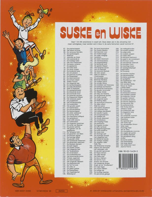 Achterkant van De koperen knullen