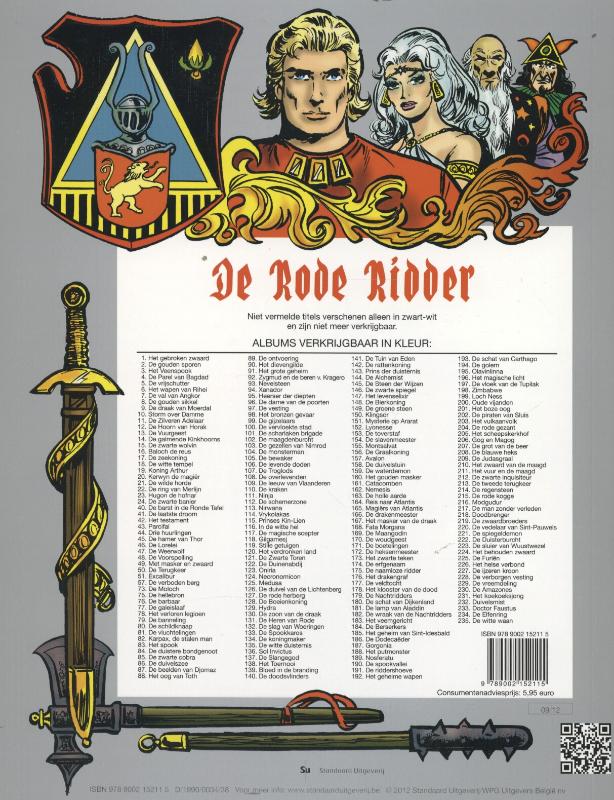 Achterkant van De vervloekte stad