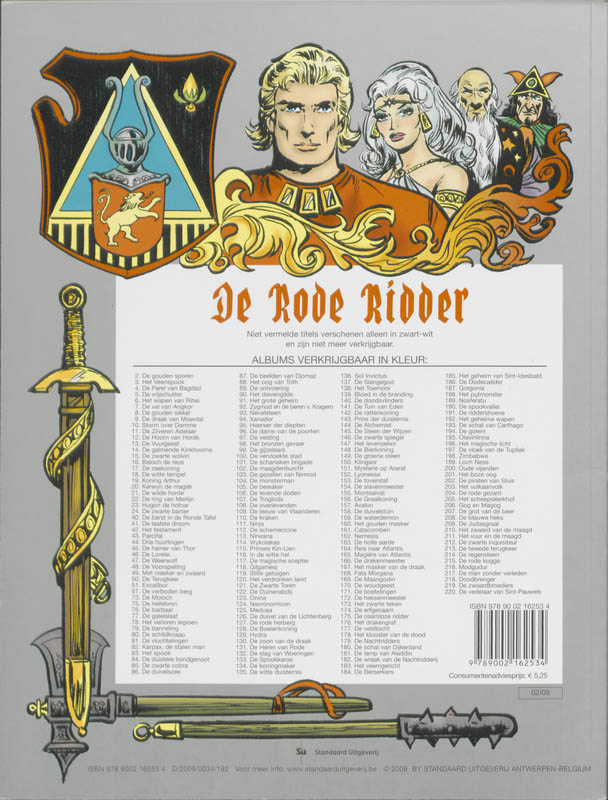 Achterkant van Zoon van de draak