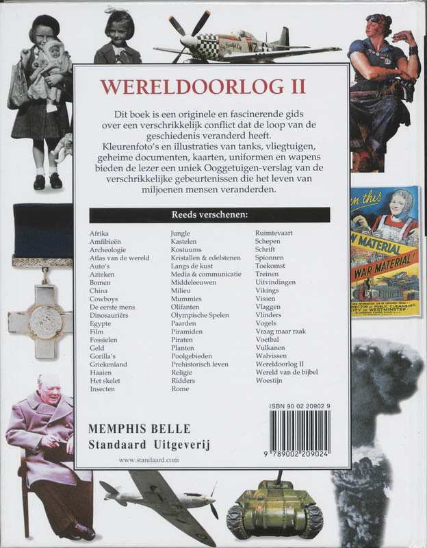 Achterkant van Wereldoorlog II