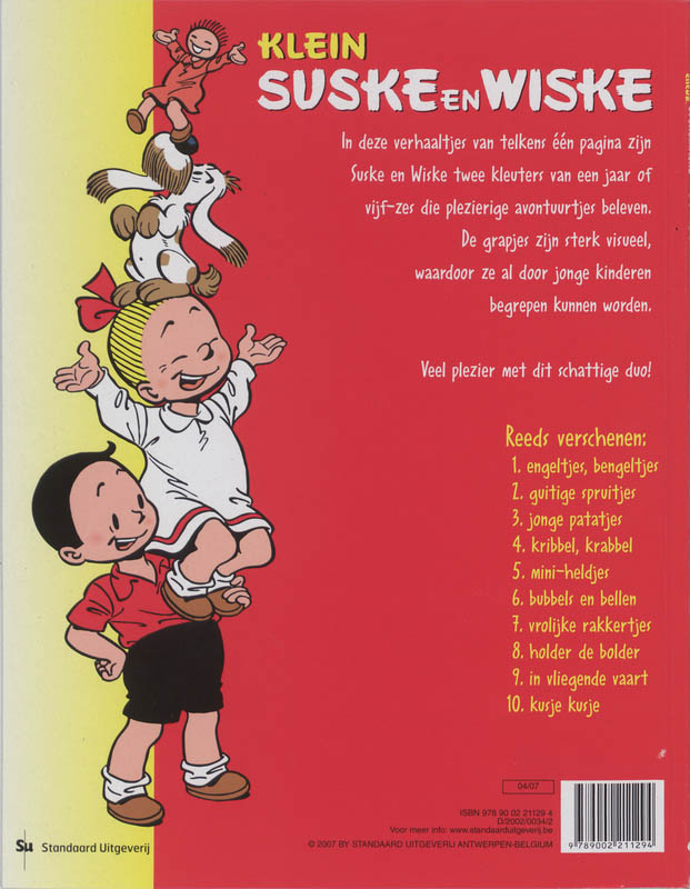 Achterkant van 01 Engeltjes, bengeltjes