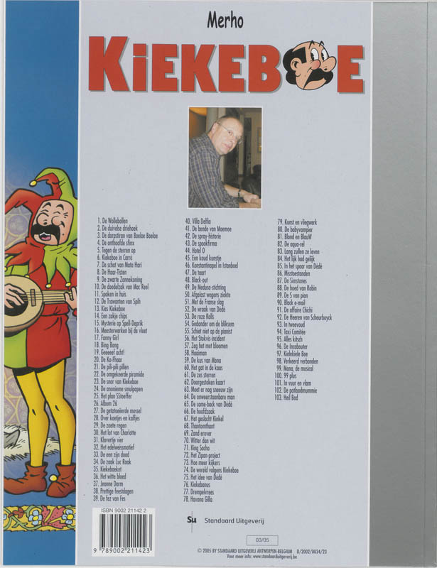 Achterkant van De Heeren van Scheurbuyck