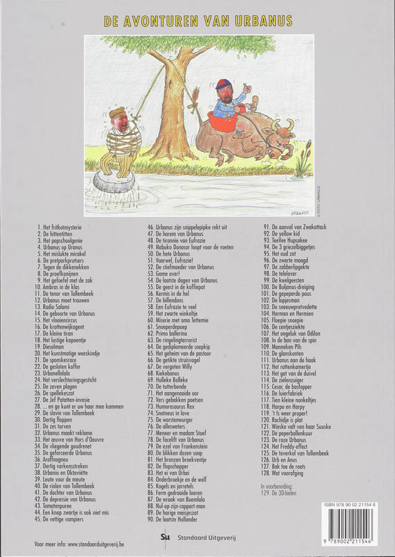 Achterkant van De zabberlipgekte