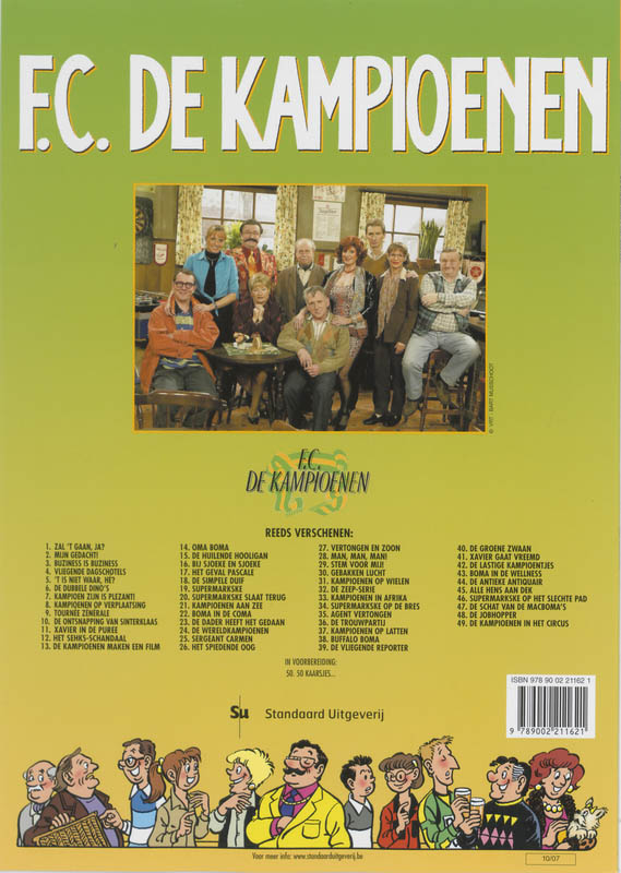 Achterkant van De dader heeft het gedaan