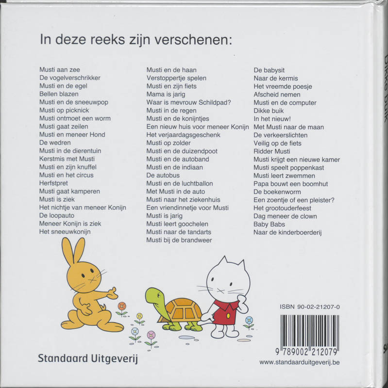 Achterkant van Dikke buik