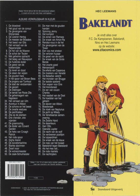 Achterkant van De nachtrijders