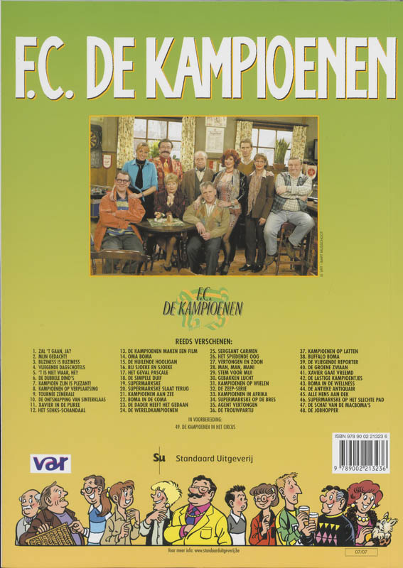 Achterkant van Vertongen en zoon
