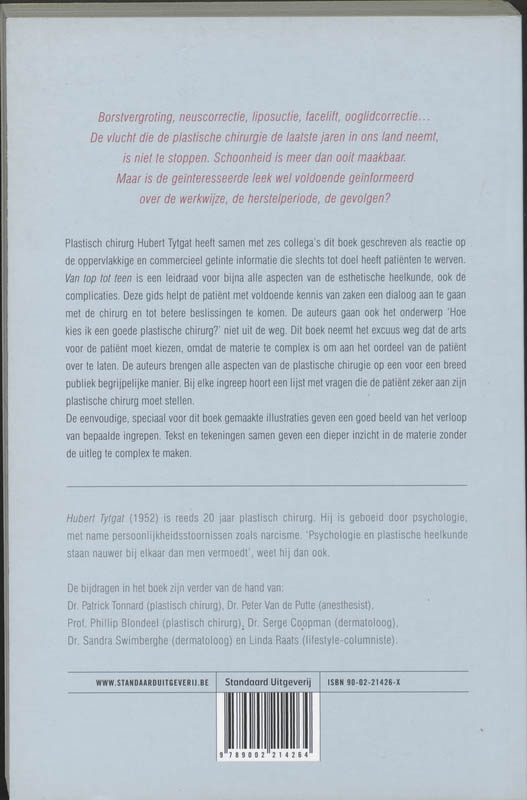 Achterkant van Van top tot teen