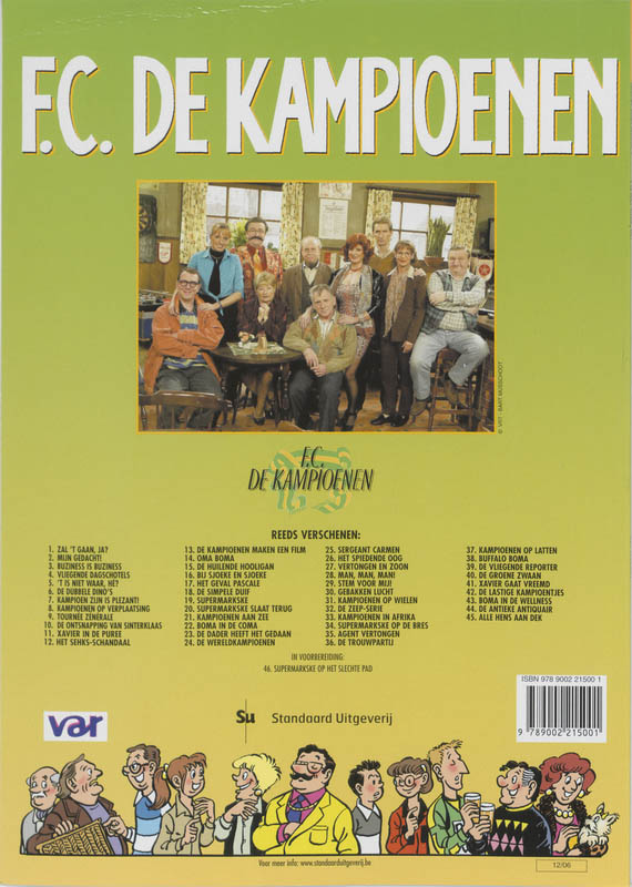 Achterkant van 't Is niet waar, he?