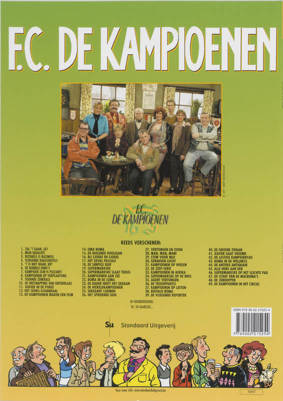 Achterkant van Xavier in de puree
