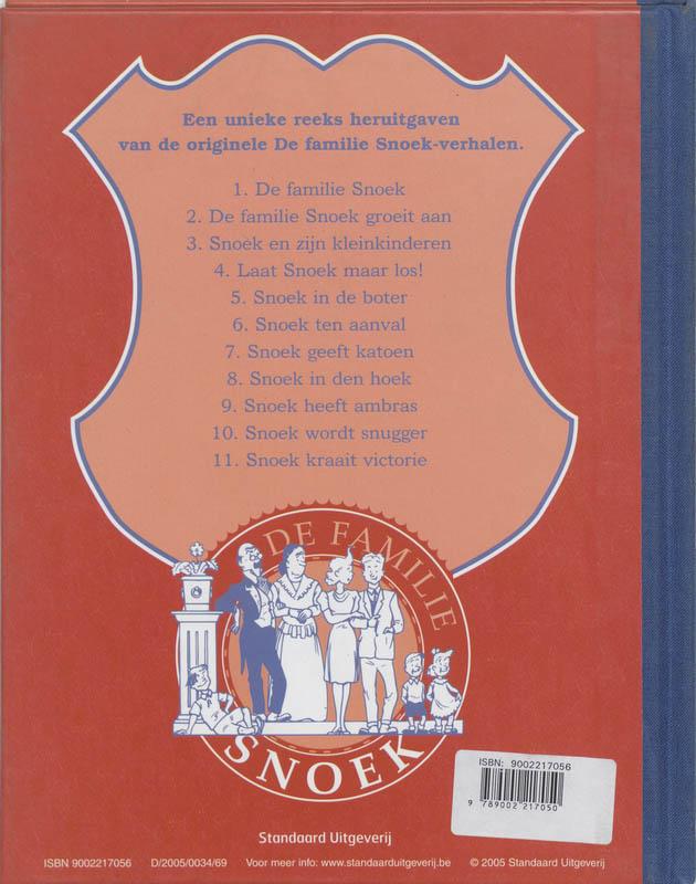 Achterkant van Snoek in den hoek