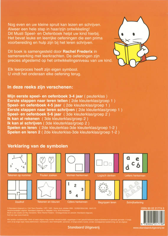 Achterkant van Ik kan als schrijven