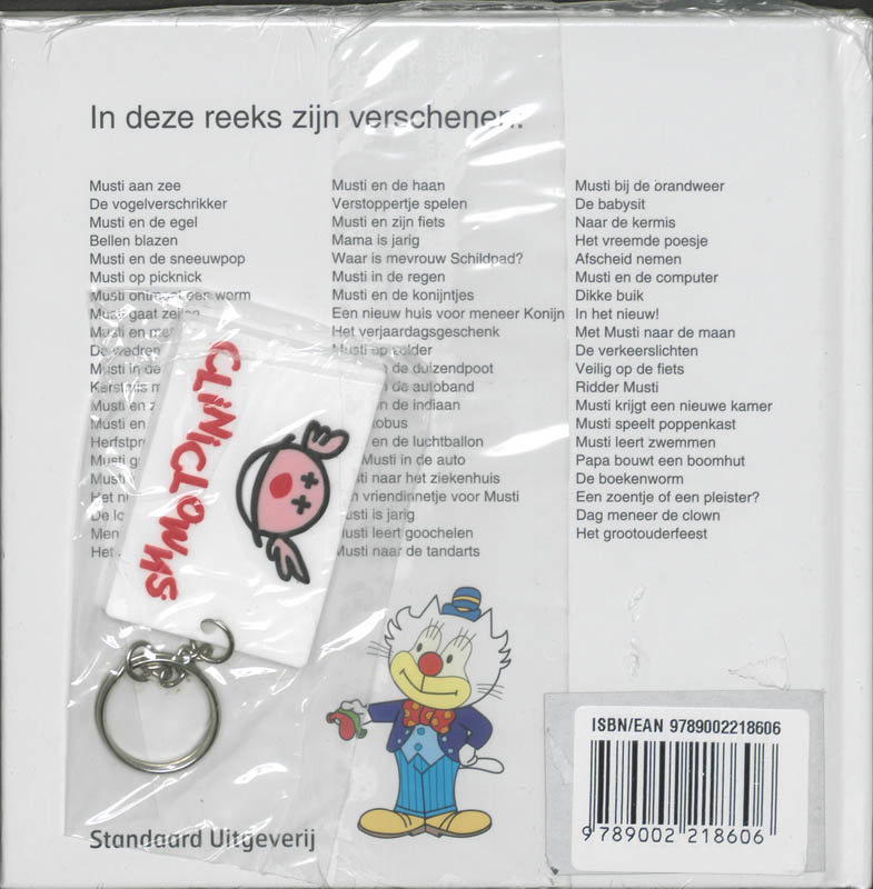 Achterkant van Dag meneer de clown
